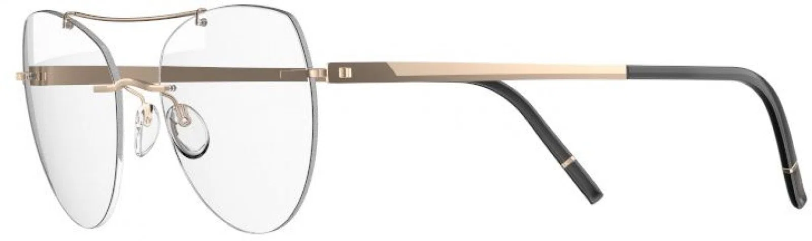 Silhouette Momentum Aurum Demo Rimless 5564 Eyeglasses - view 8